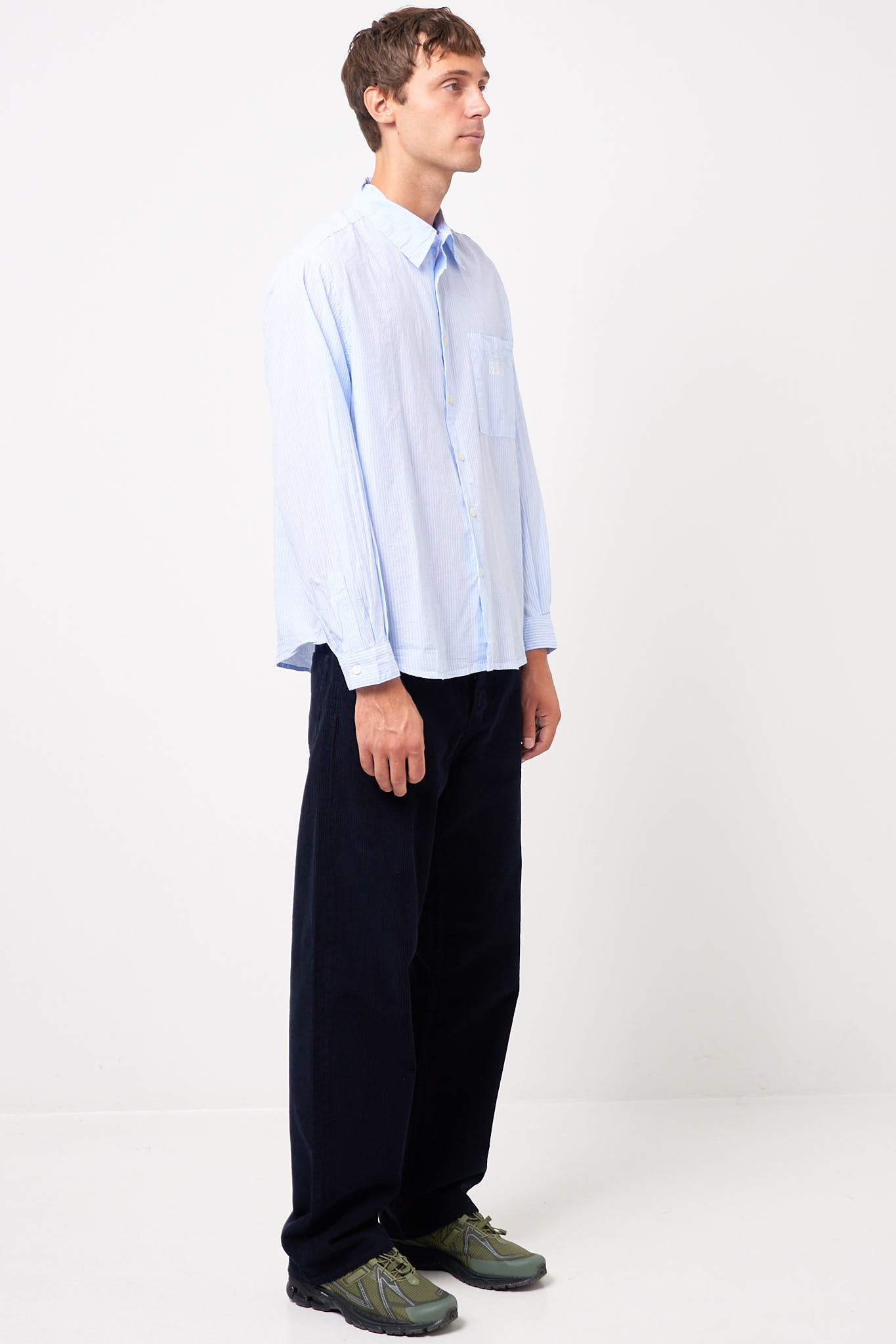 Eluabird Shirt Blue Stripes