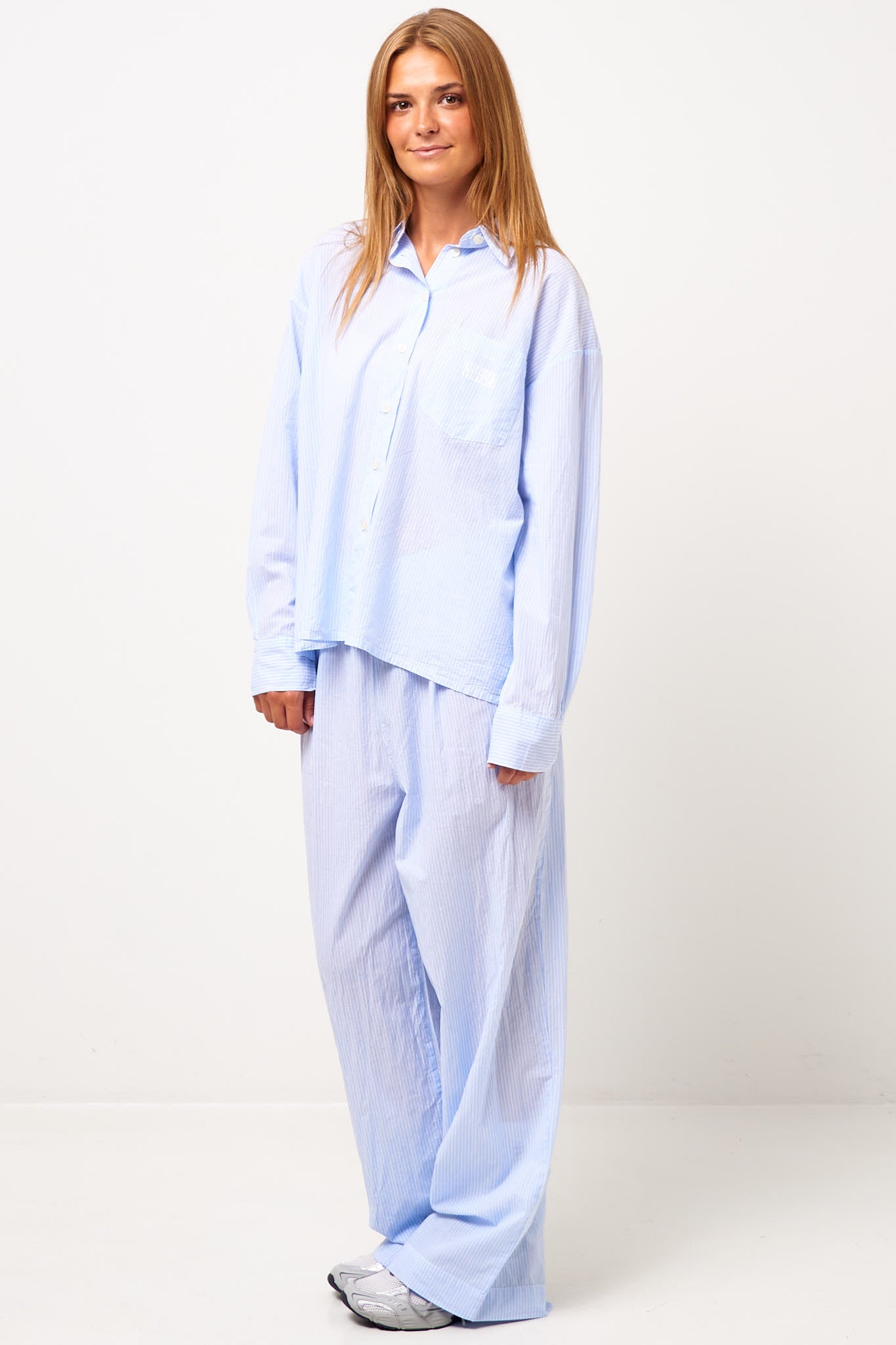 Eluabird Shirt Blue Stripes