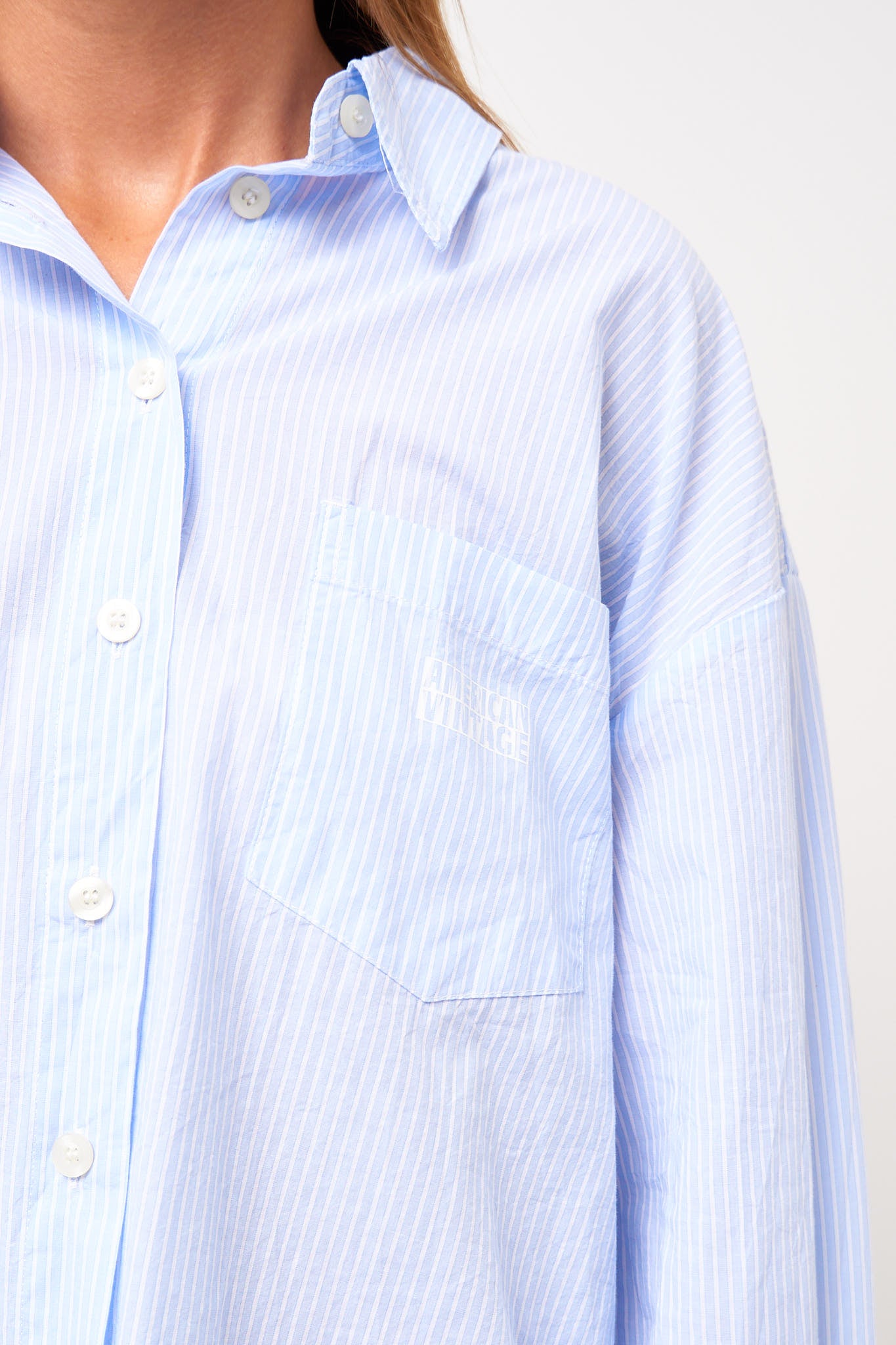 Eluabird Shirt Blue Stripes