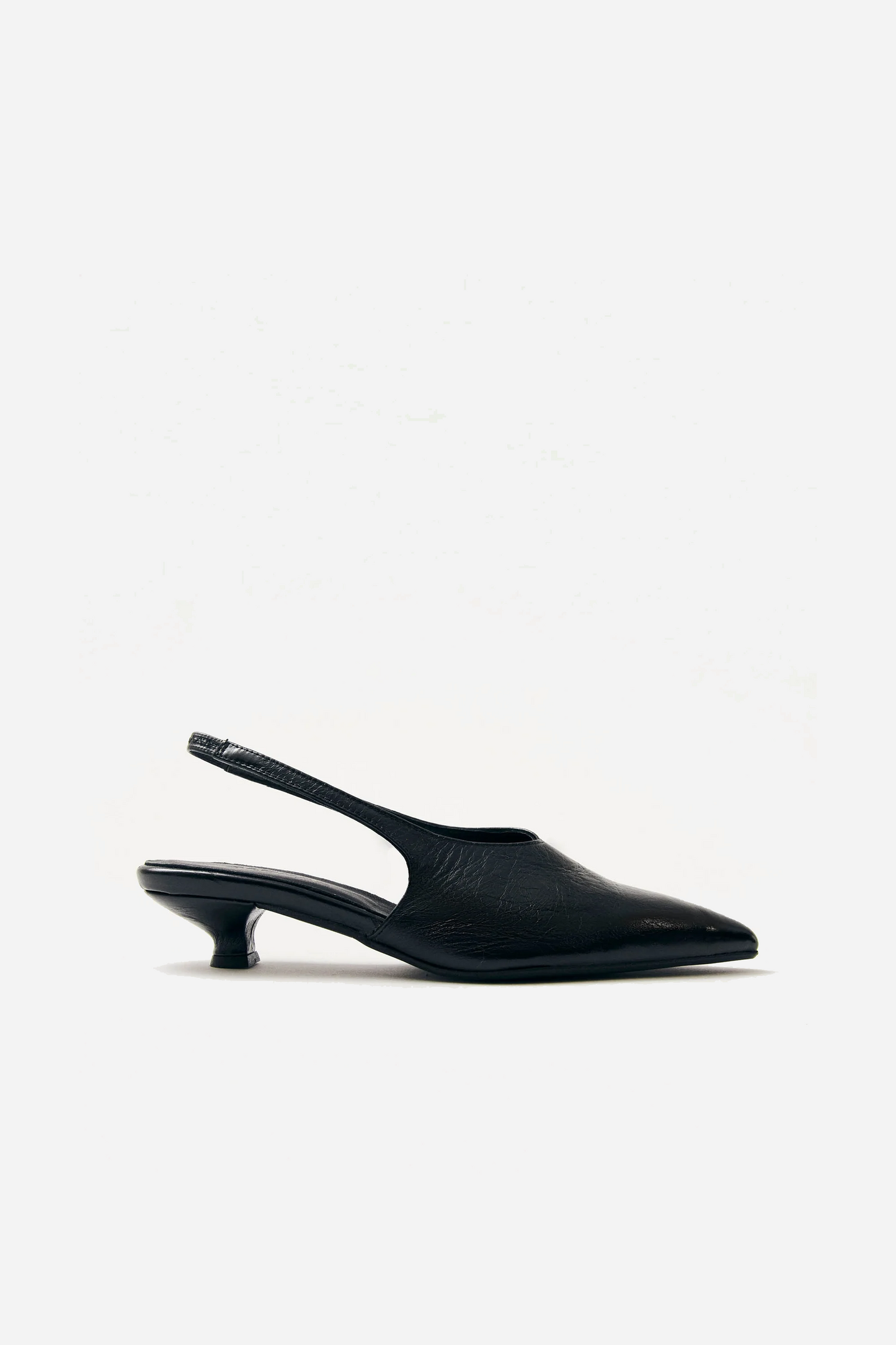 Eros Leather Pumps Black