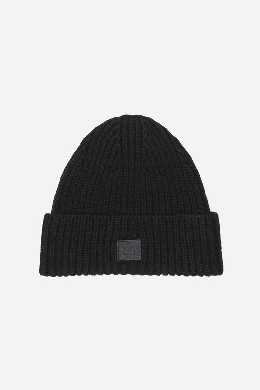 Face Beanie Black