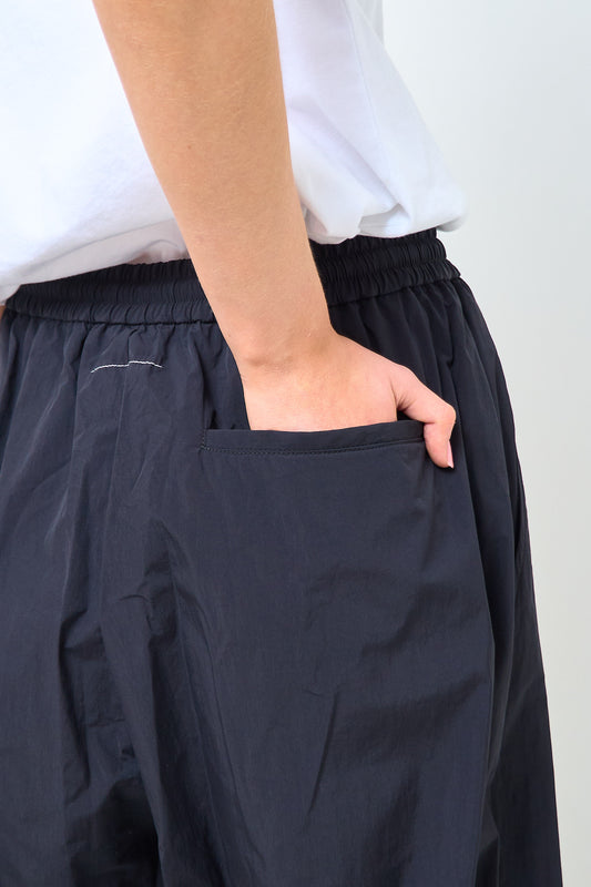 Straight Leg Track Pants Black