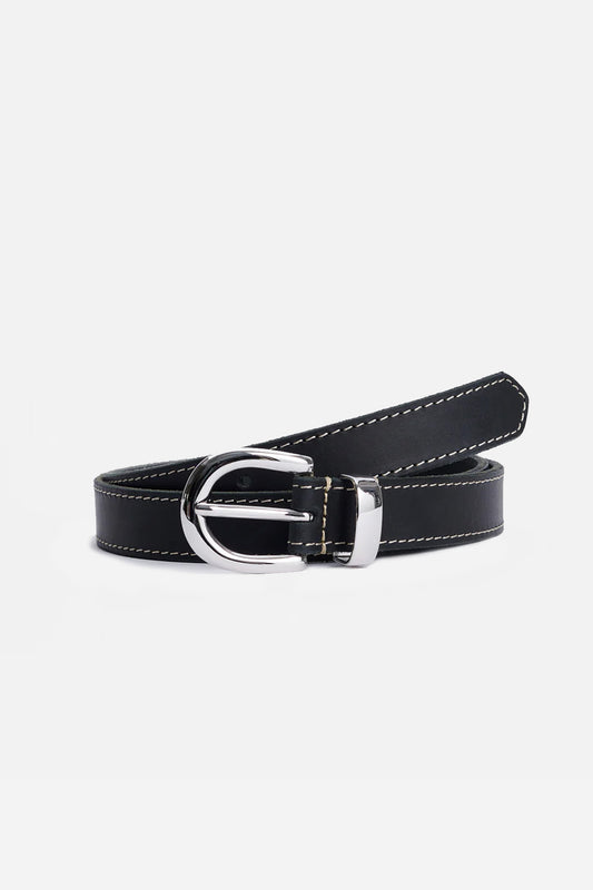 Forte Contrast Belt Black