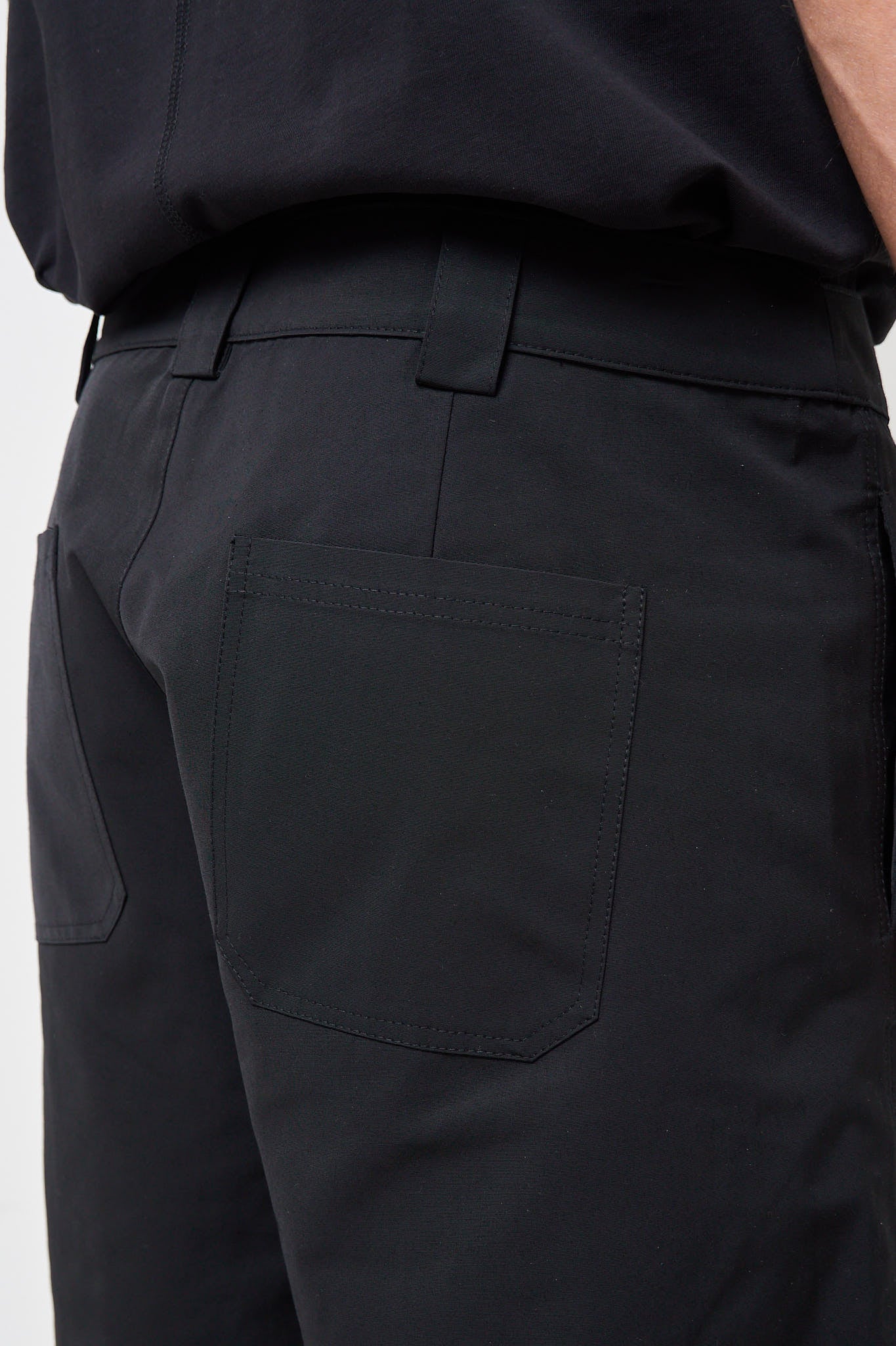 Front Shorts Ottoman Black