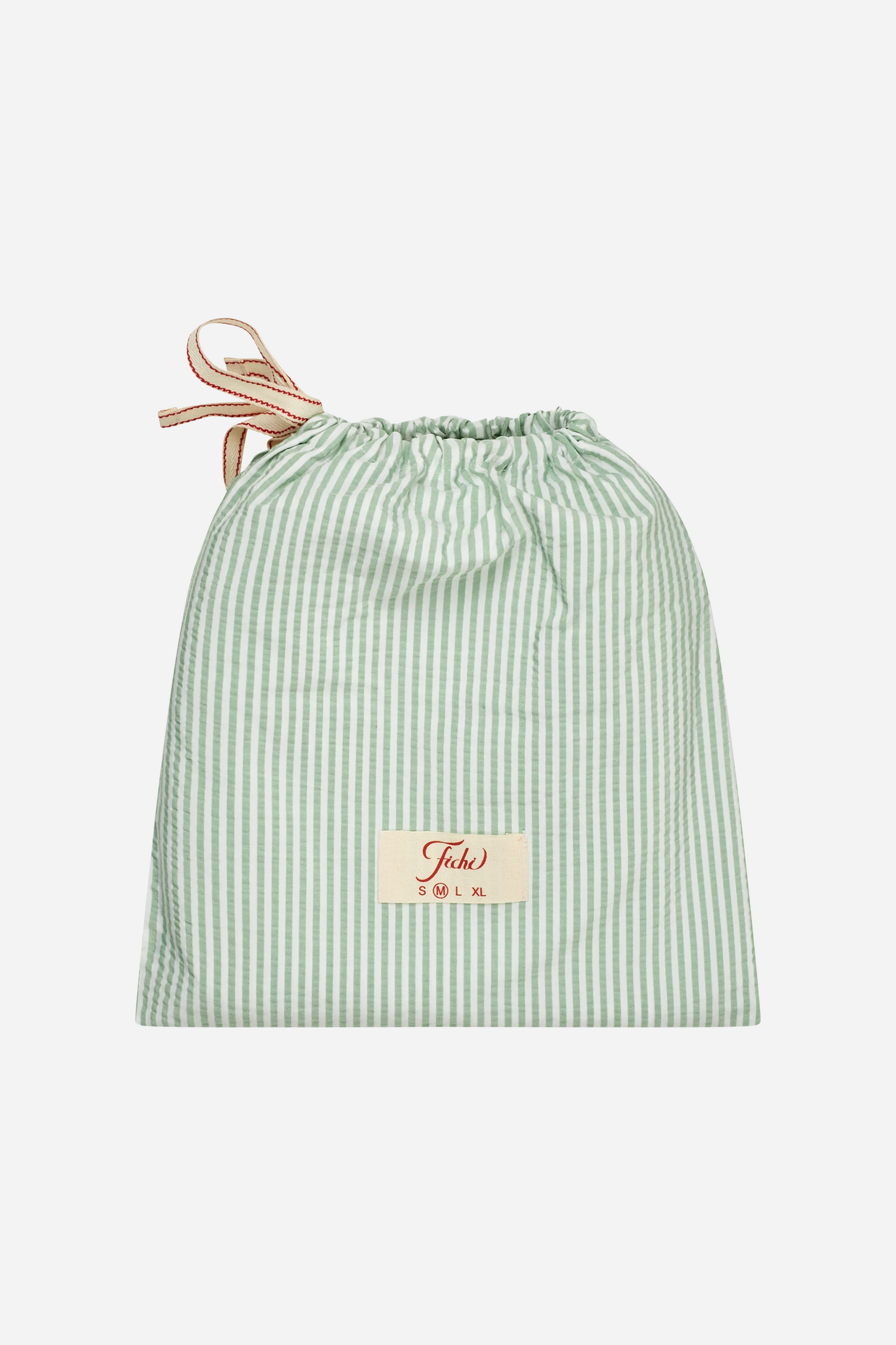 Green Stripe Swim Trunks