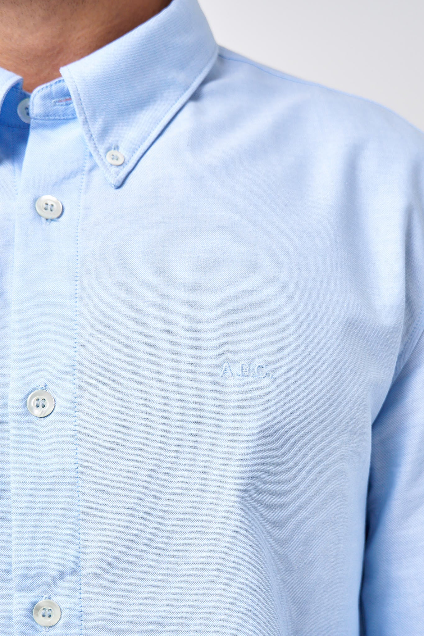 Greg Logo Shirt Light Blue