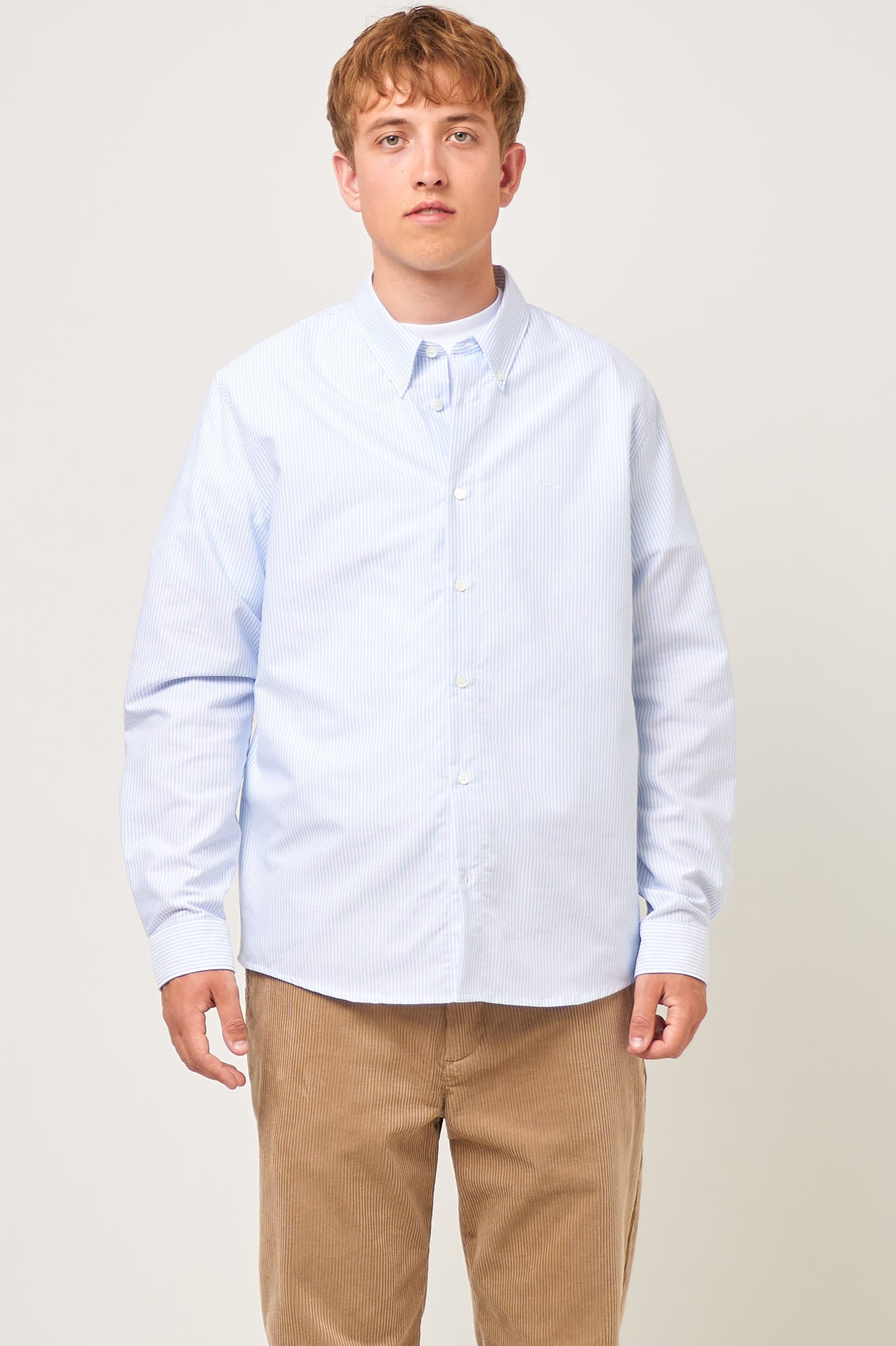 Greg Shirt Blue/White