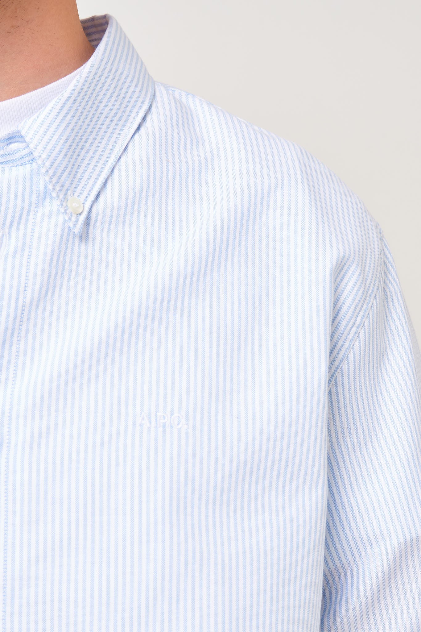 Greg Shirt Blue/White