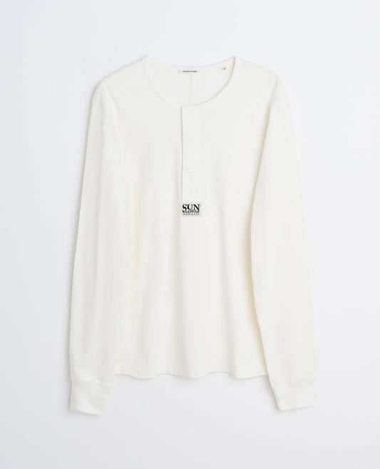 Sunflower Henley White — T-Shirts