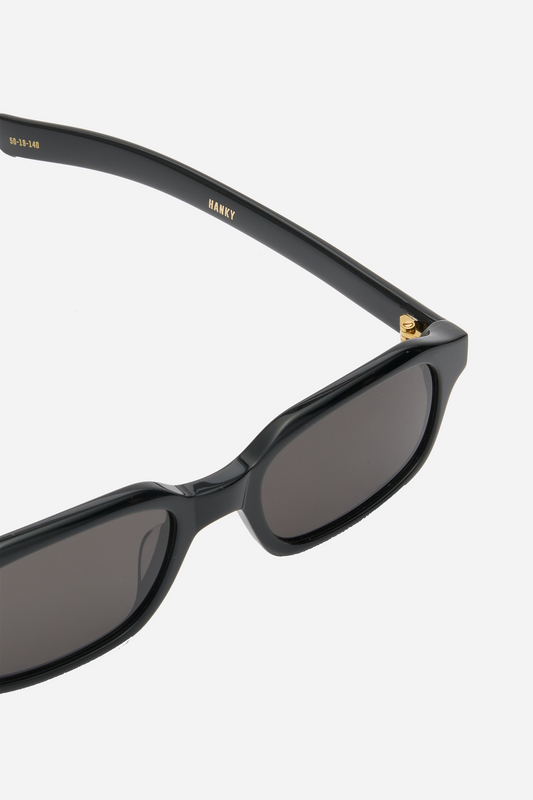 Hanky Solid Black/Black Lens