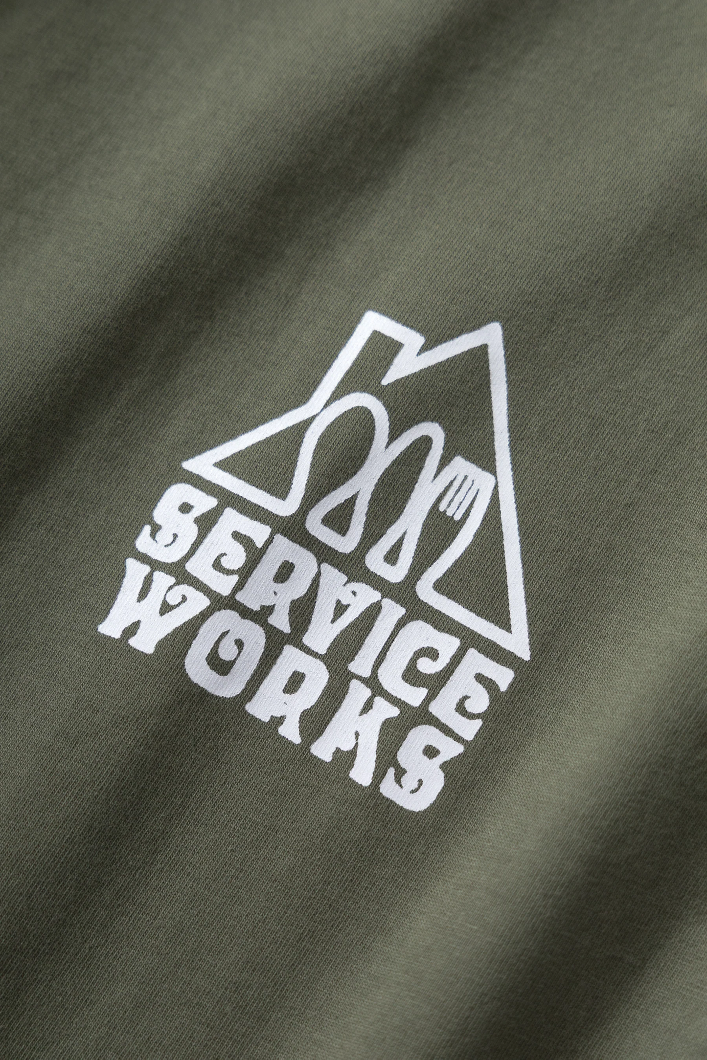 Home Comforts Tee Olive