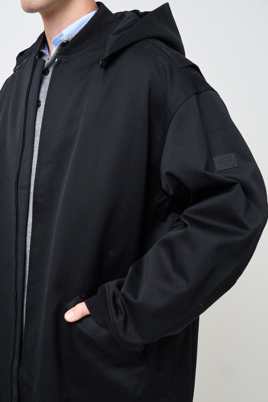 Hooded Coat Black