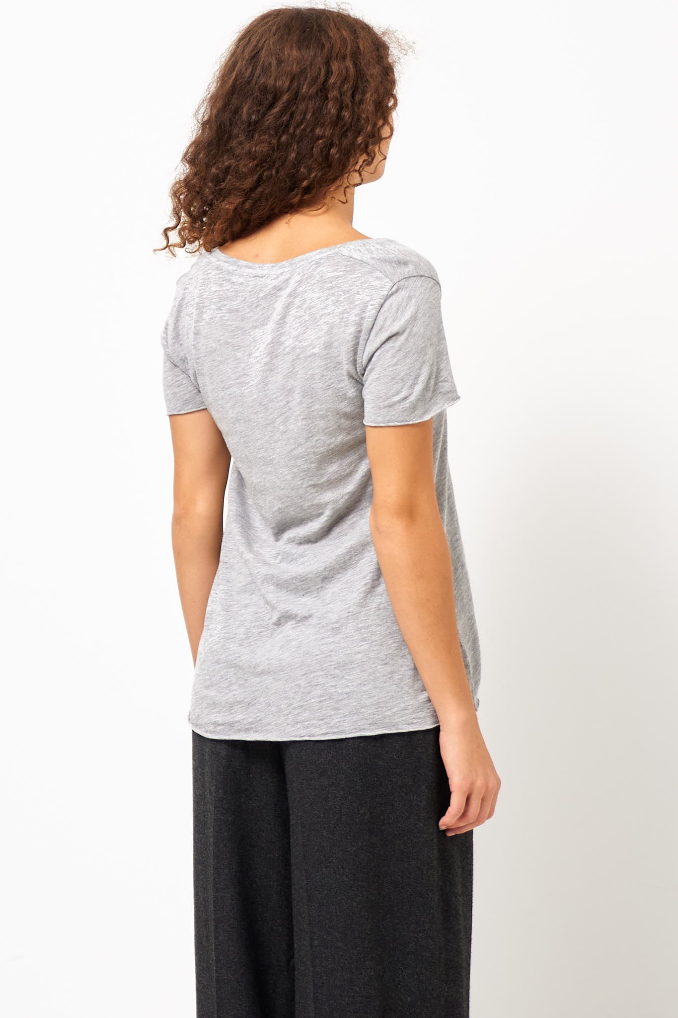 Jacksonville V-neck T-shirt Heather Grey