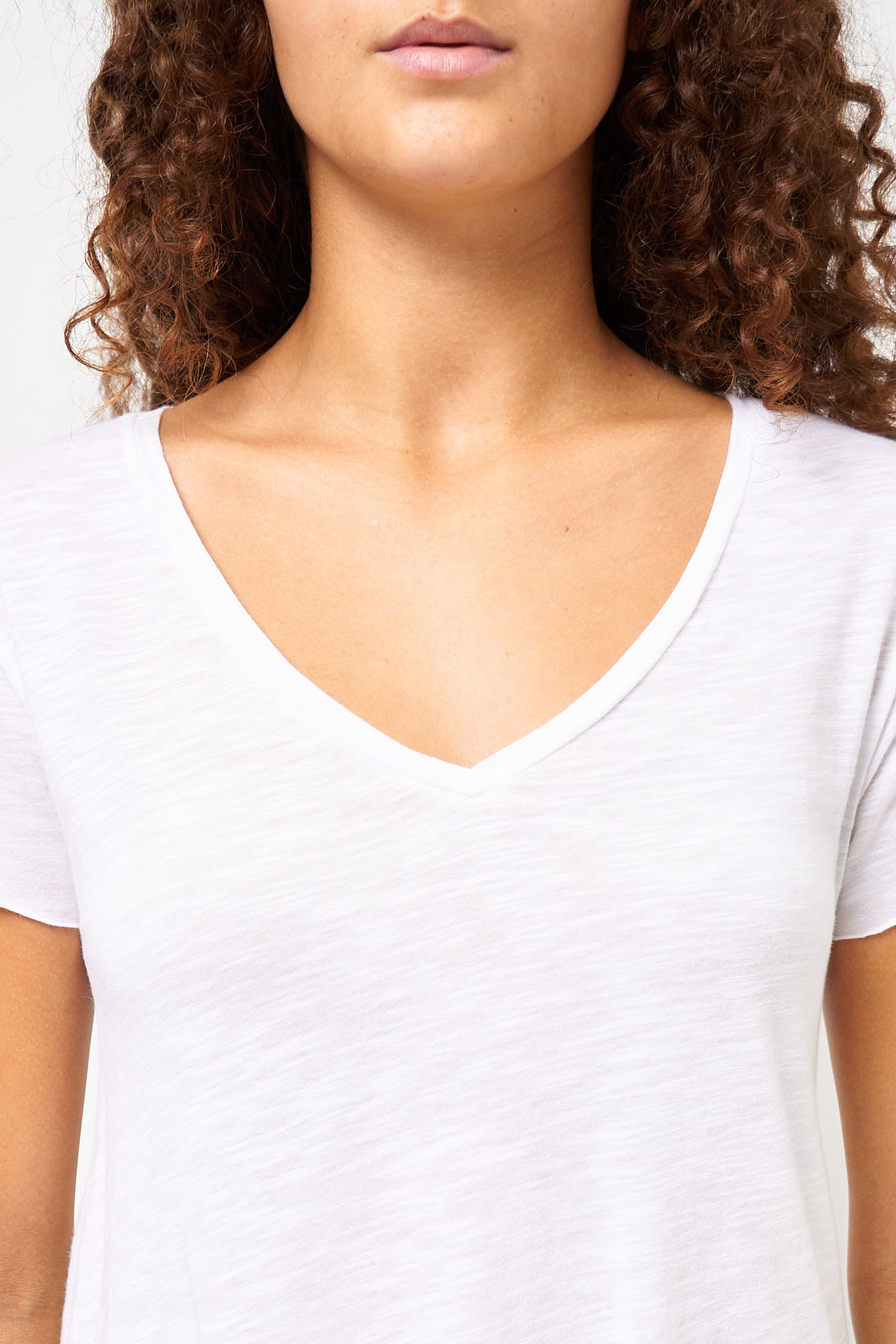 Jacksonville V-neck T-shirt White