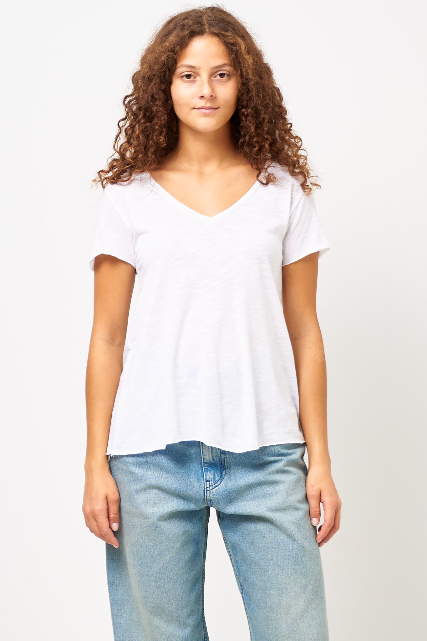 Jacksonville V-neck T-shirt White