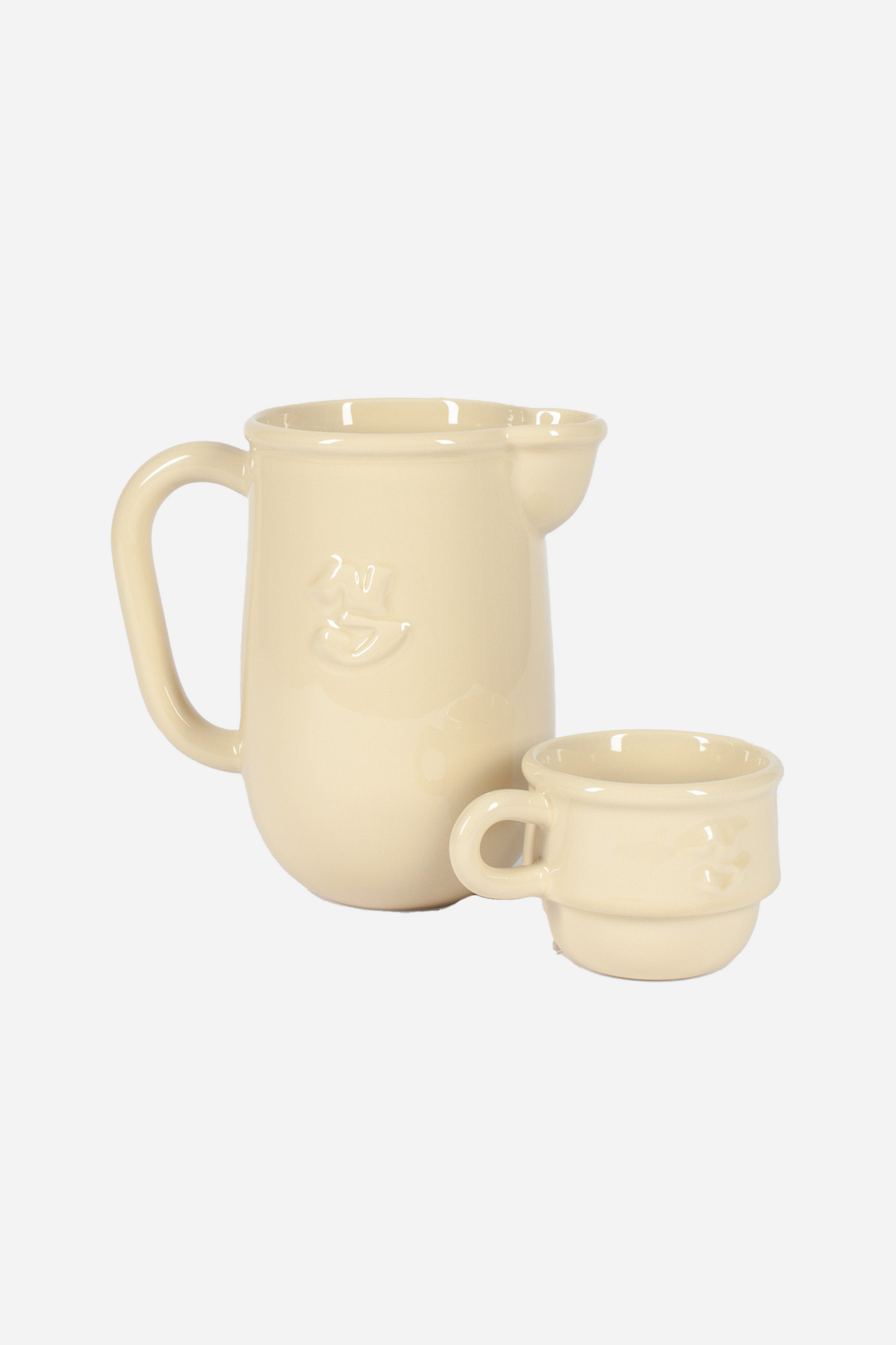 Kantine Pitcher Beige