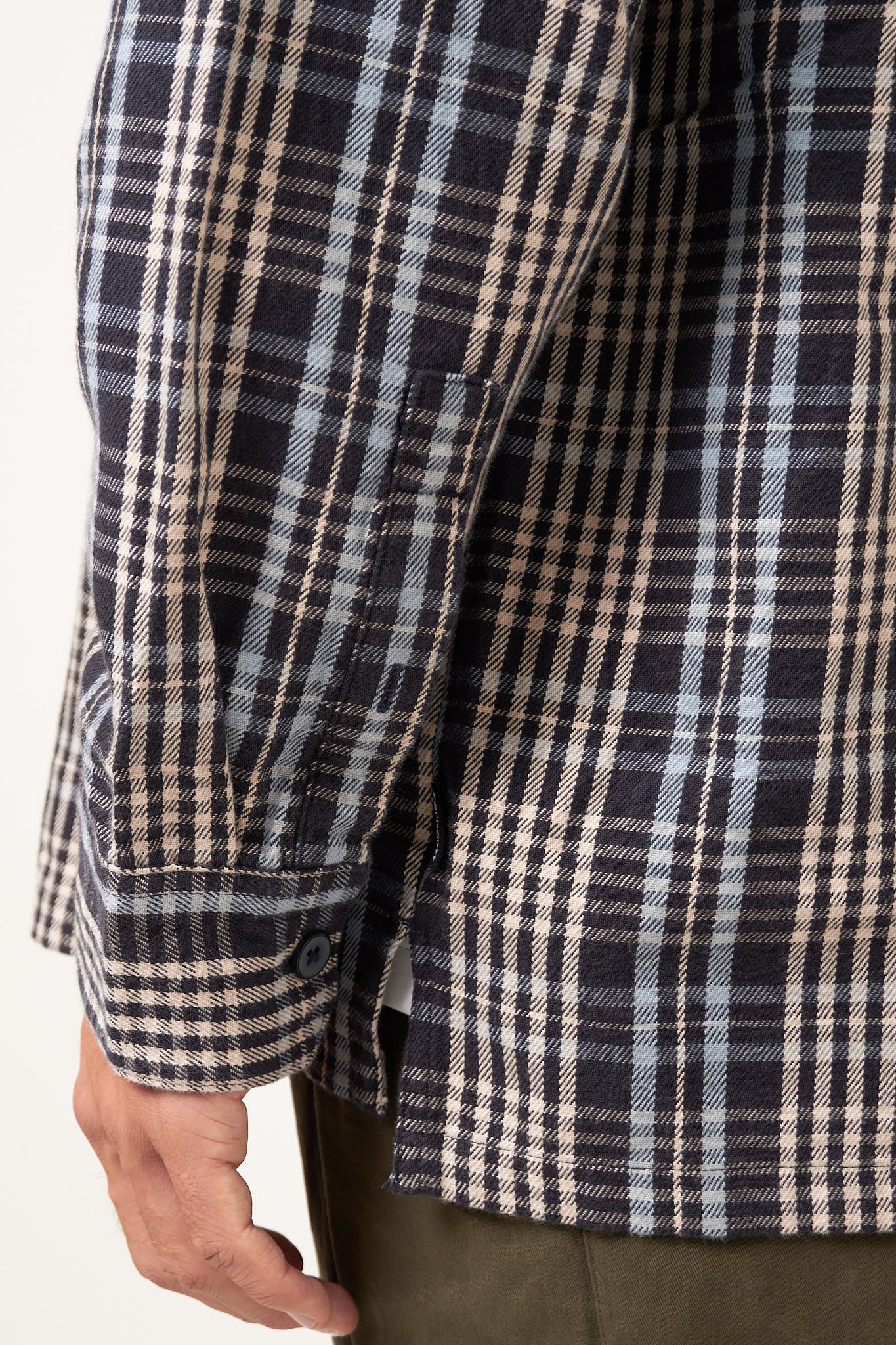 L/S Mandlik Shirt Mandlik Check/Dark Navy