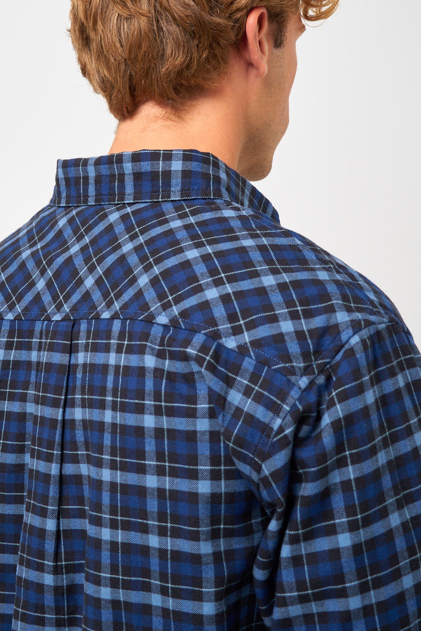 L/S Widmark Shirt Check/Jupiter