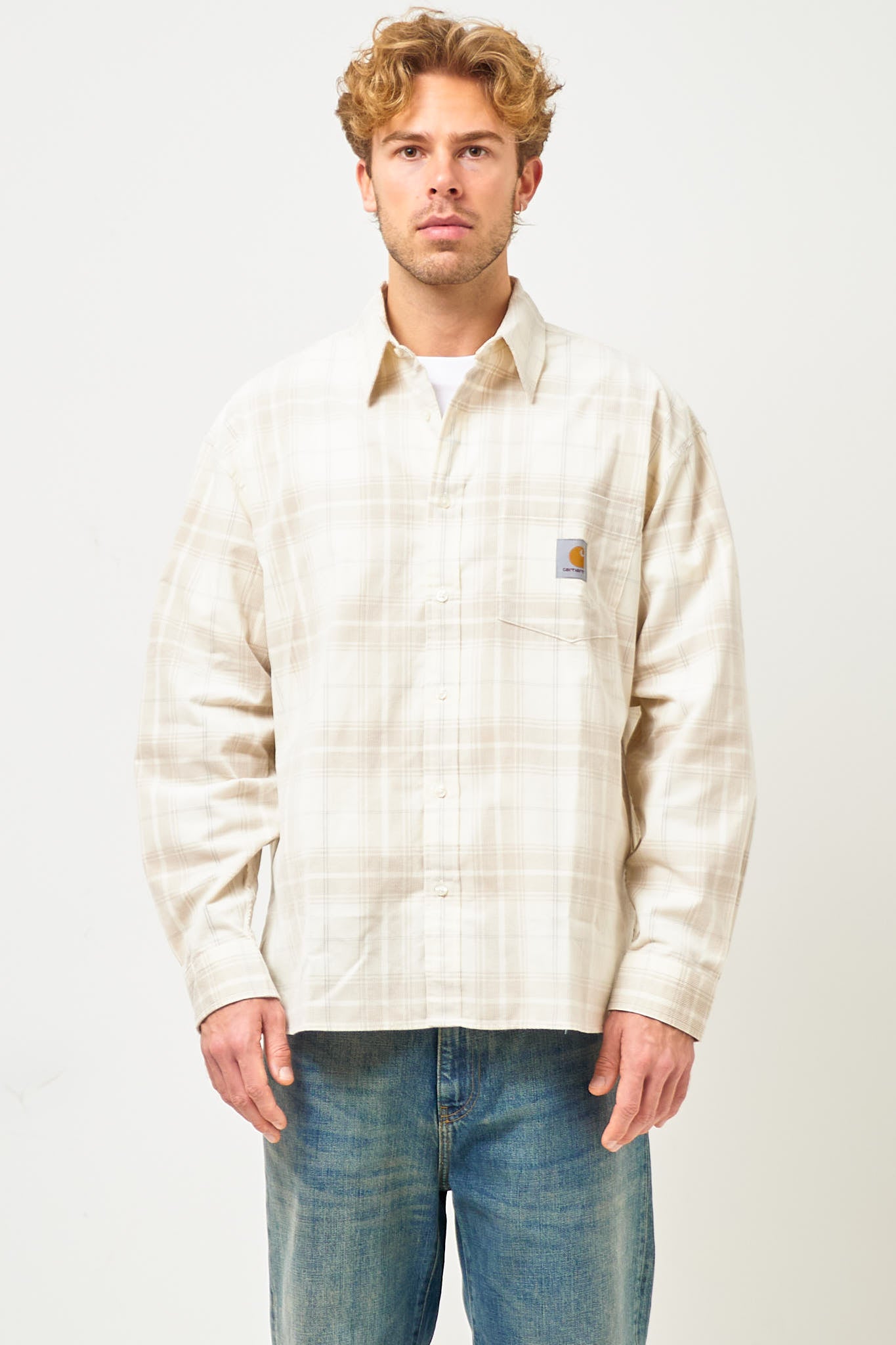 L/S Wilber Shirt Wilber Check/Natural