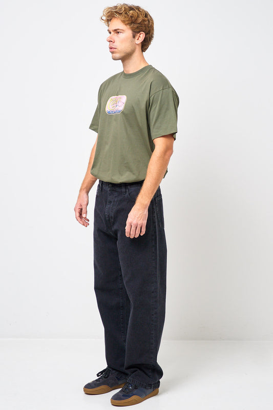 Landon Pant Black Stone Washed