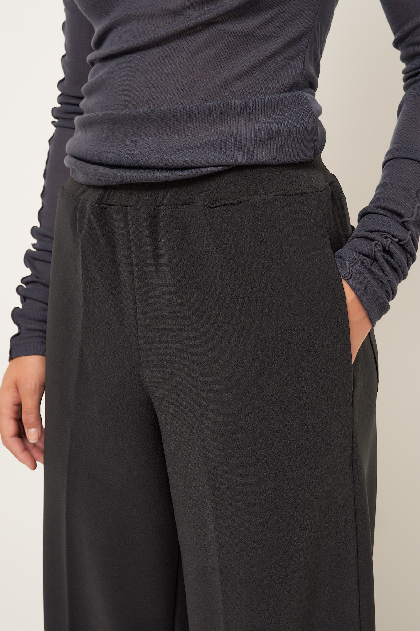 Lay2 Drawstring Trousers Anthracite