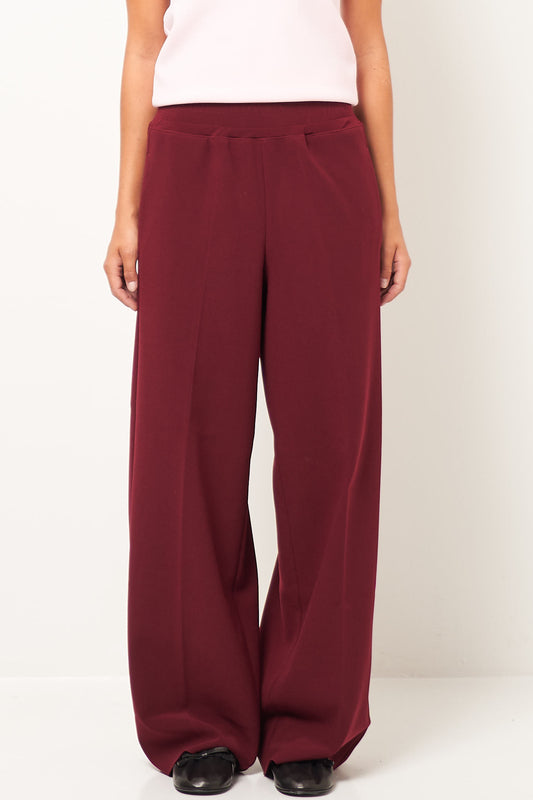 Lay2 Drawstring Trousers Burgundy