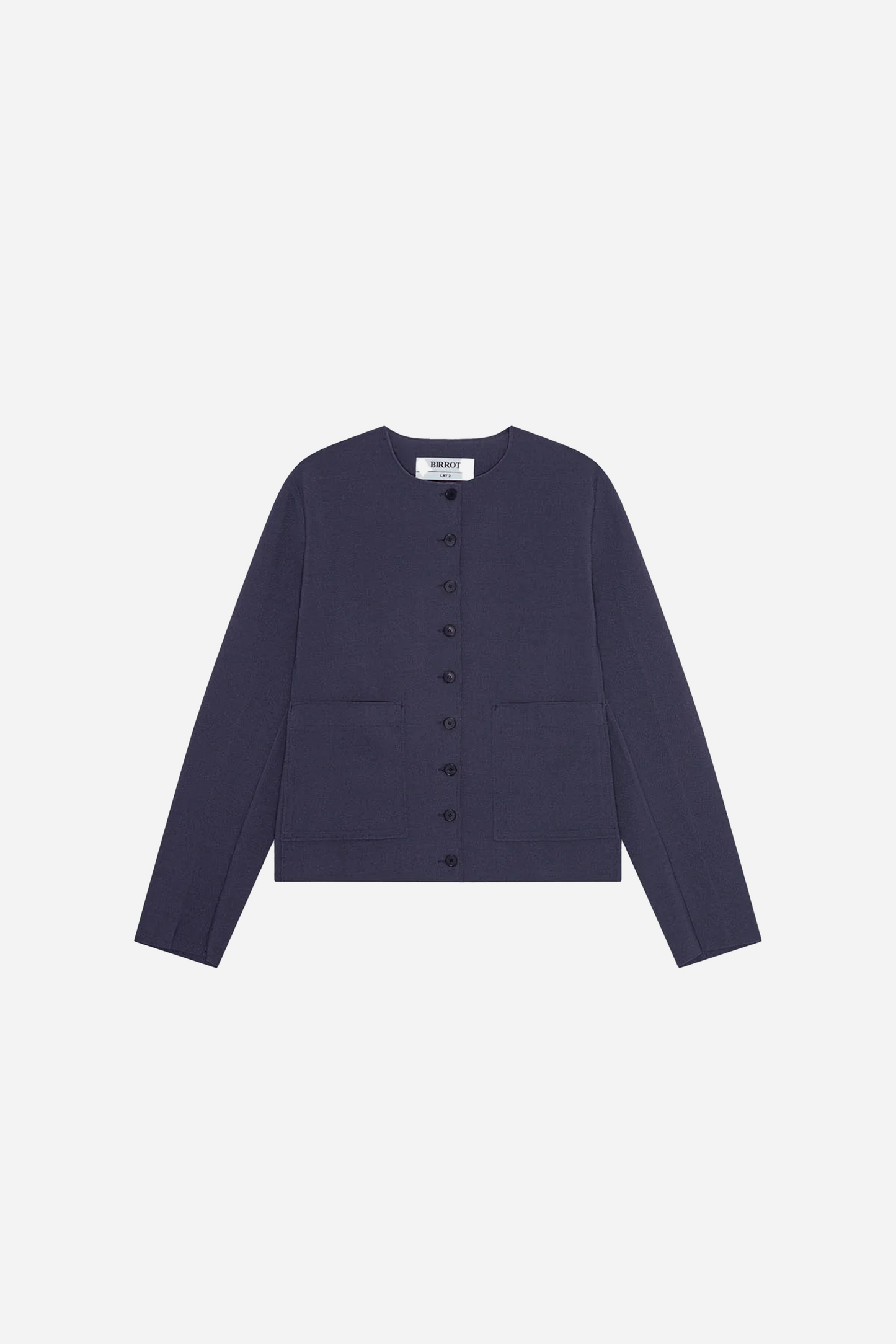 Lay2 Roundneck Jacket Mood Indigo