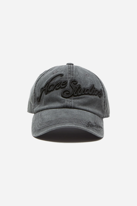 Logo Cap Faded Black