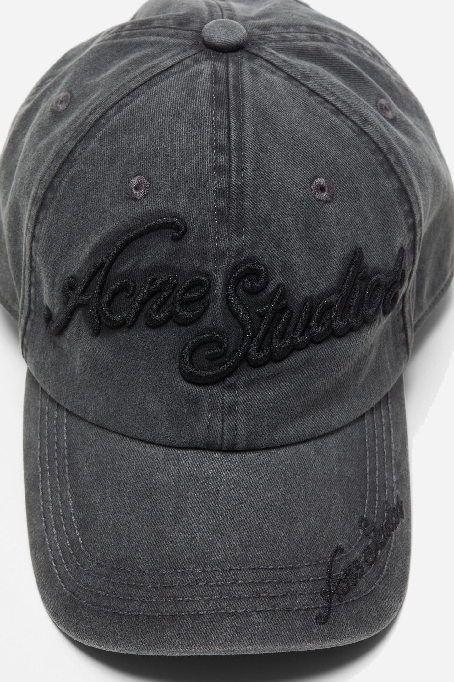Logo Cap Faded Black