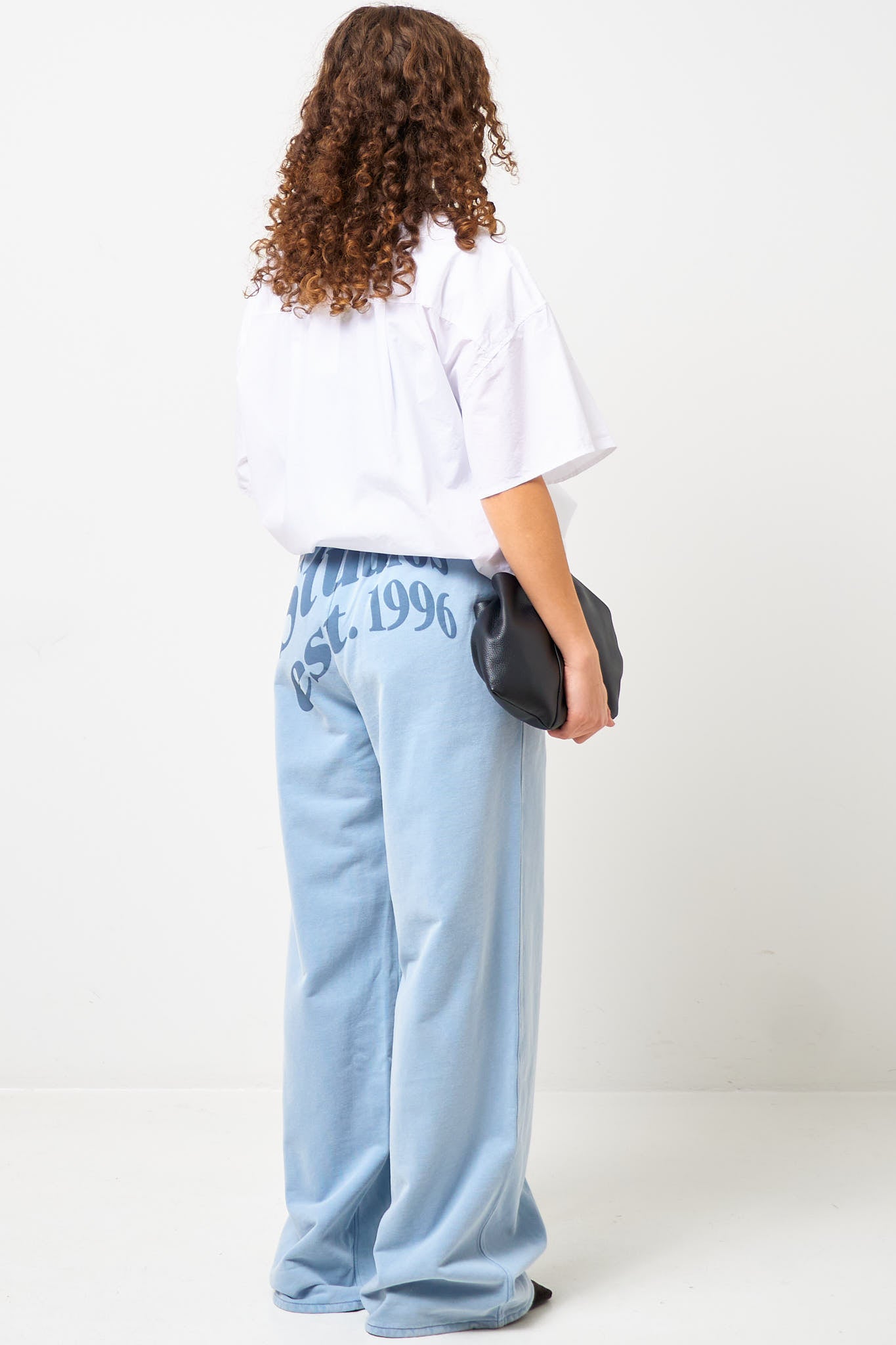 Logo Sweatpants Dirty Blue