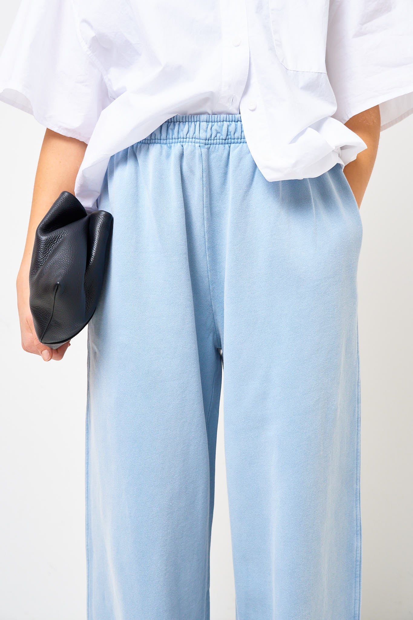 Logo Sweatpants Dirty Blue