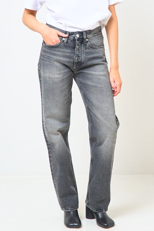 Loose Jeans New Black Worn