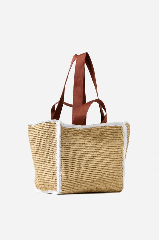 Macramé Sillo Medium Shopper Natural