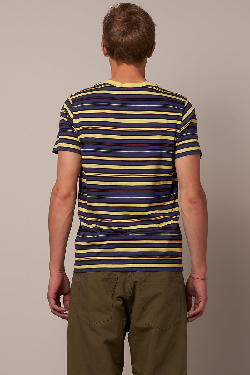 Multi Stripe T-Shirt Yellow