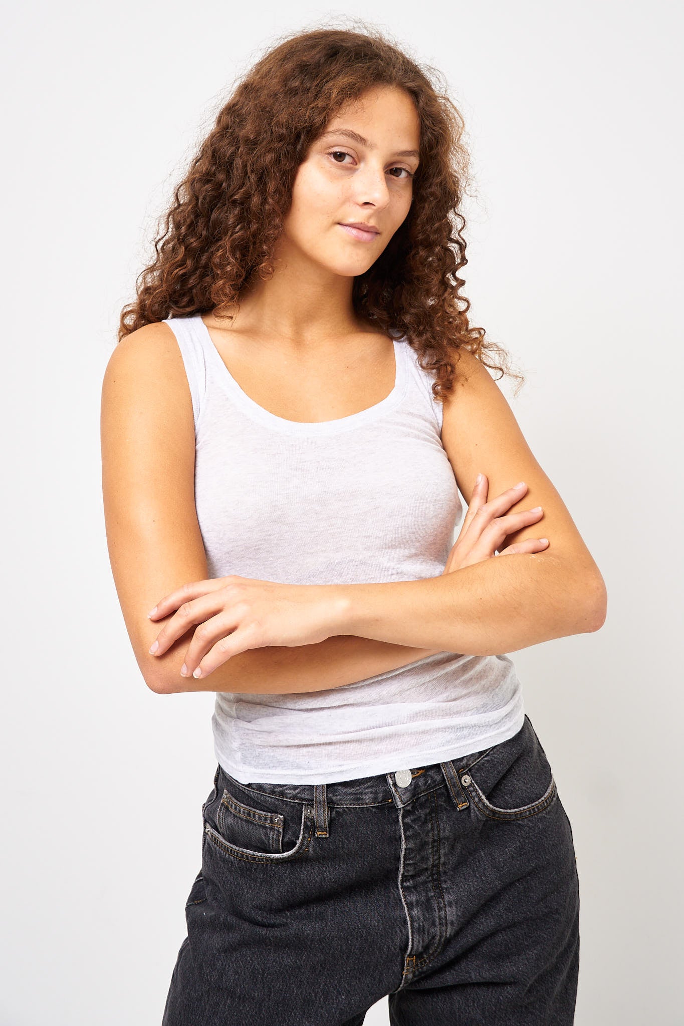 Massachusetts Top Heather Grey