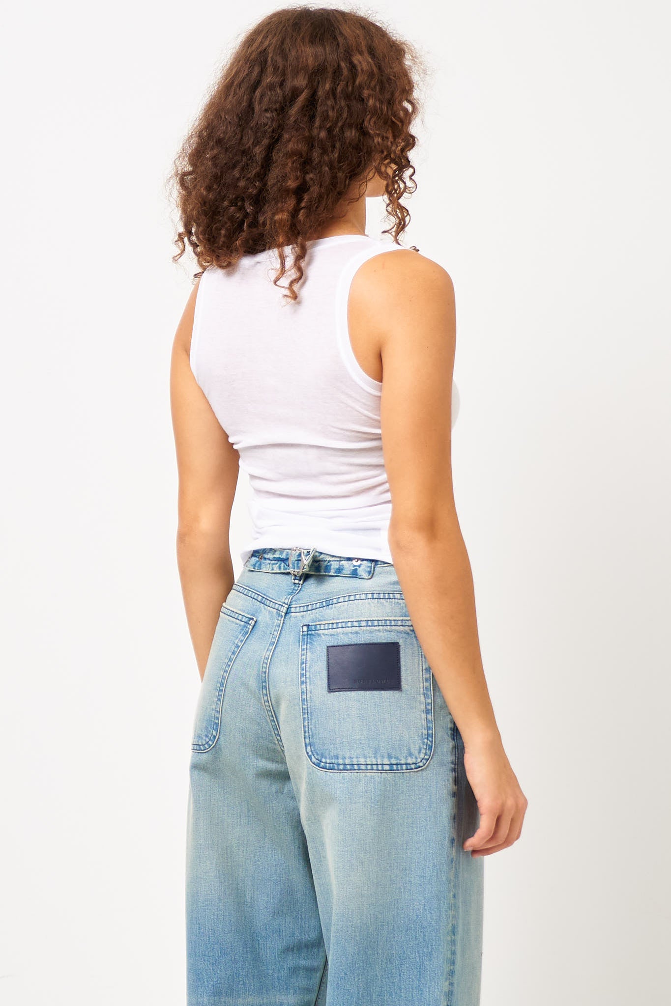 Massachusetts Top White