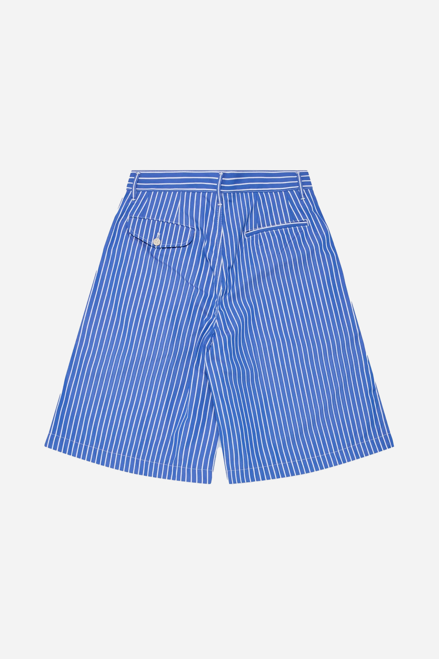 Mens Striped Shorts Blue/White