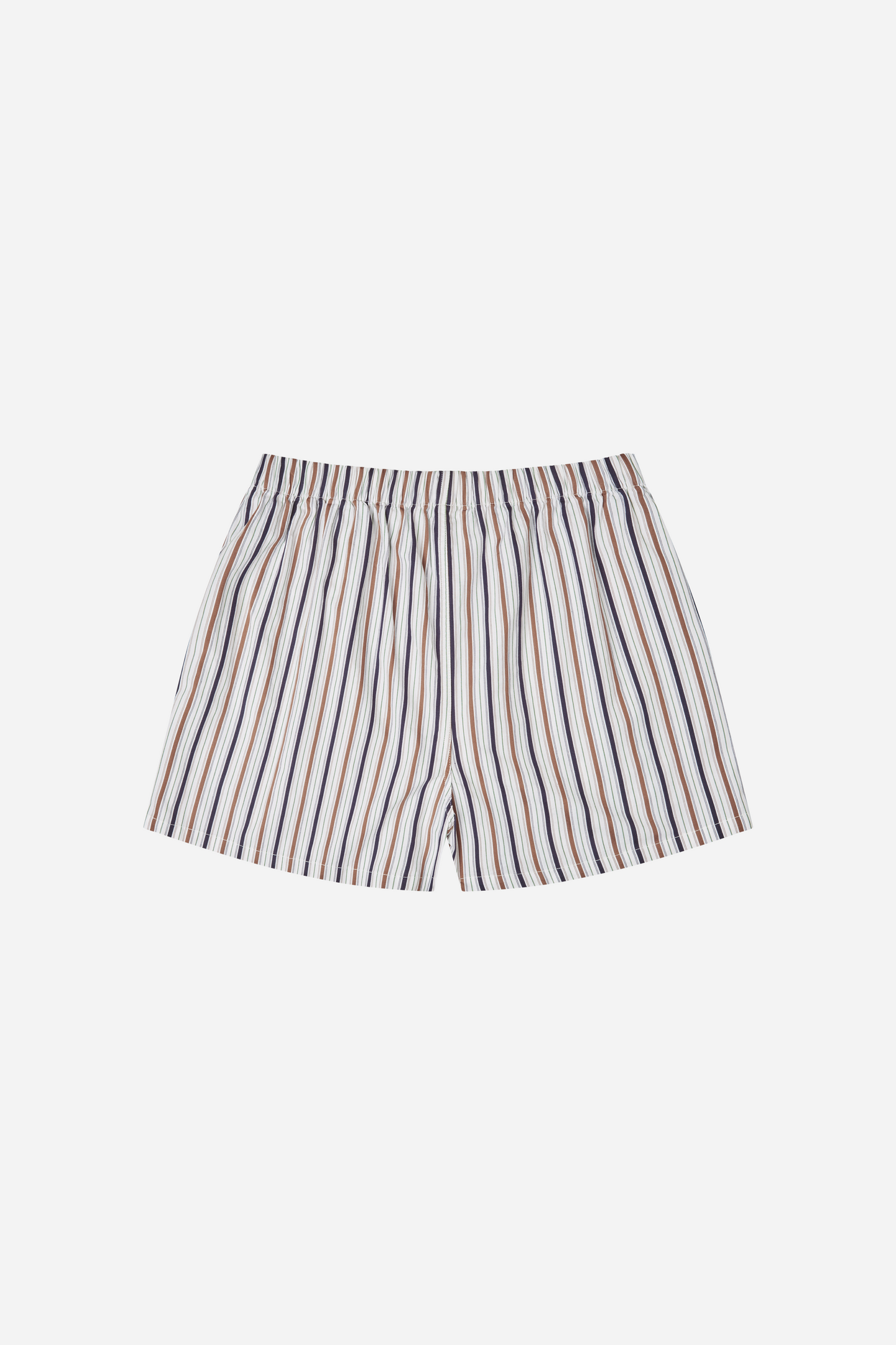 Moss And Brown Stripe Boxers