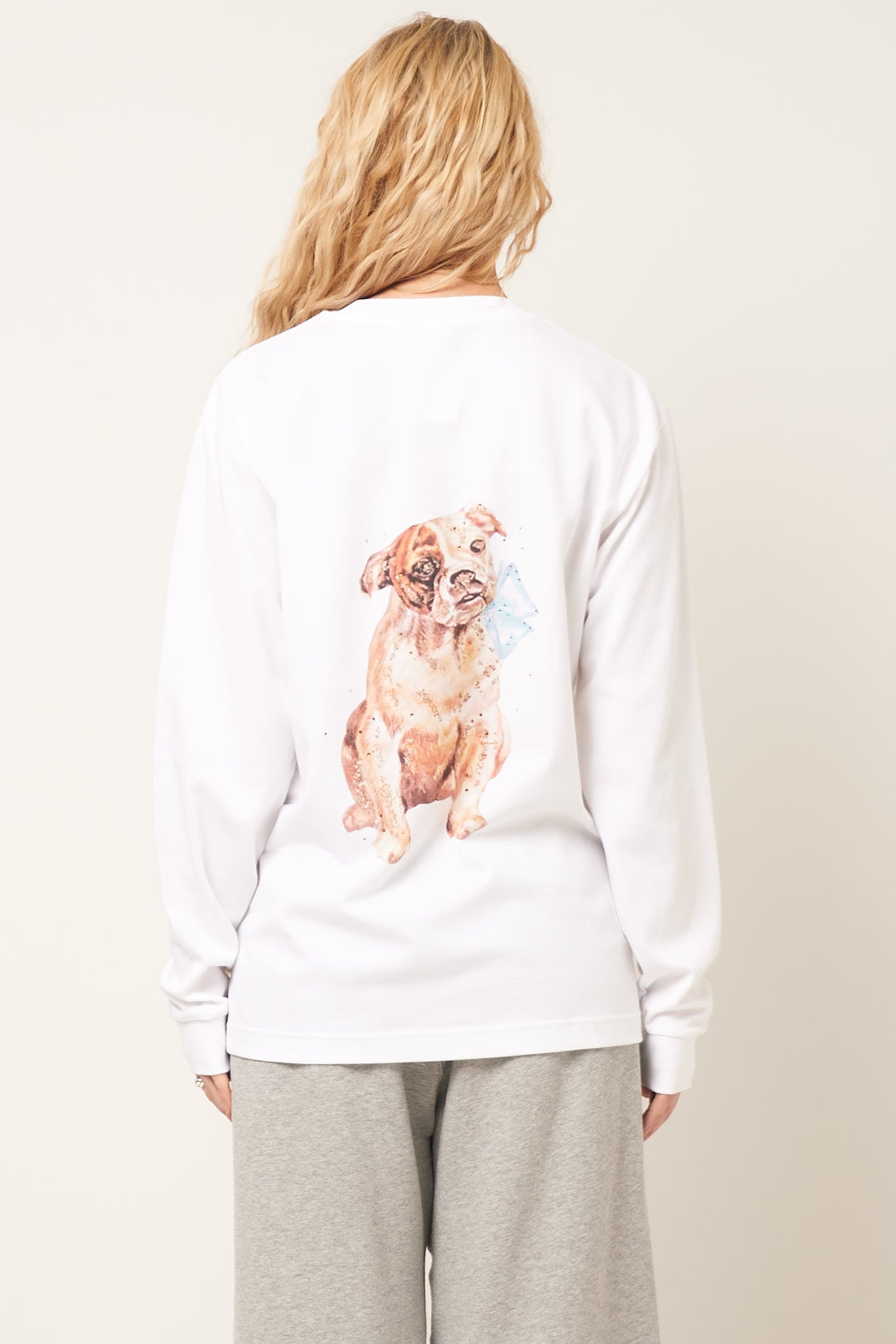 My Only Loyal Friend L/S T-Shirt White