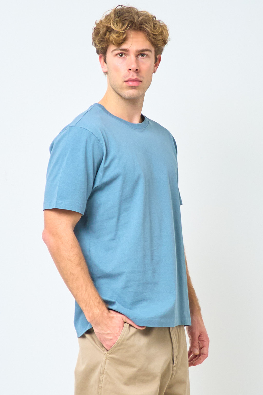 Nordurgata T-Shirt Blue Mirage