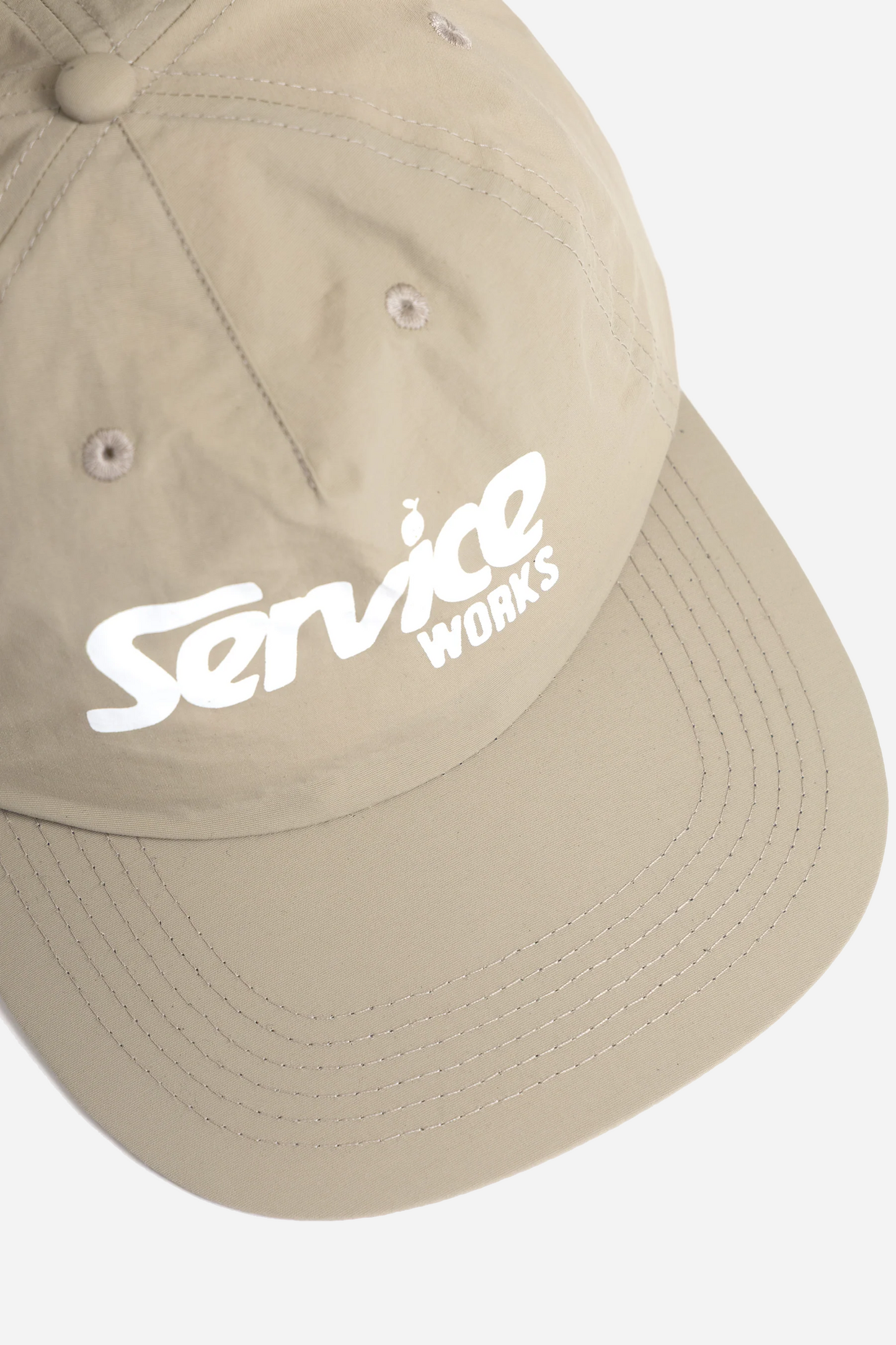Nylon Drivers Cap Khaki