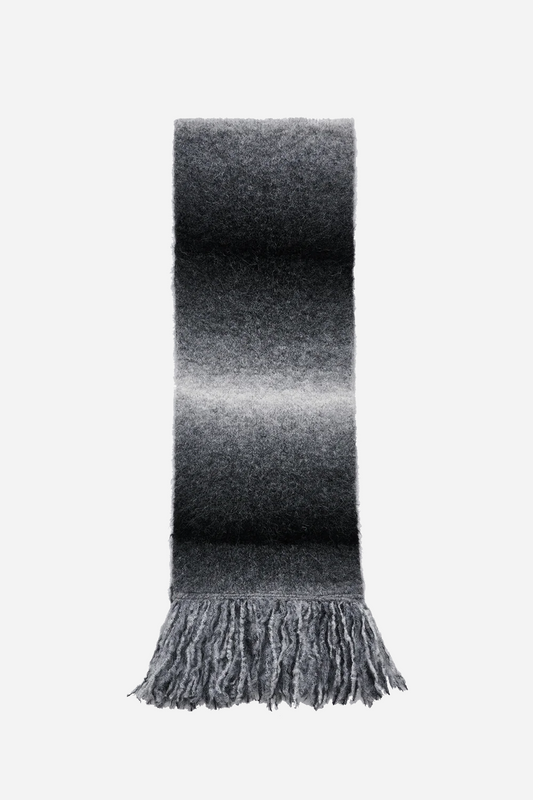 Ombre Scarf Black