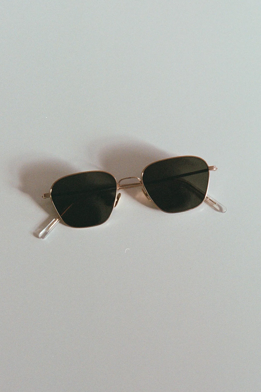 Otis Gold/Green Solid Lens