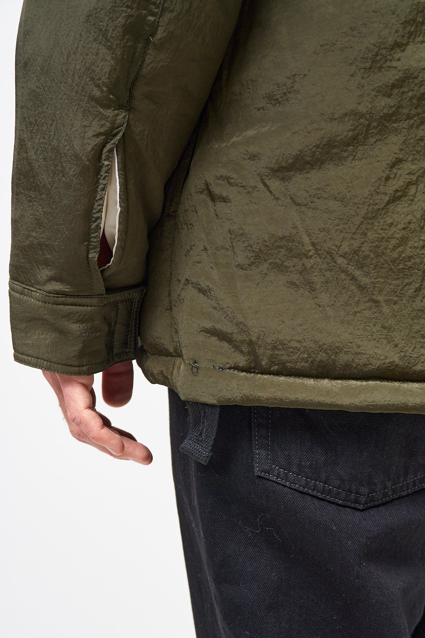 Padded Overshirt Military Green