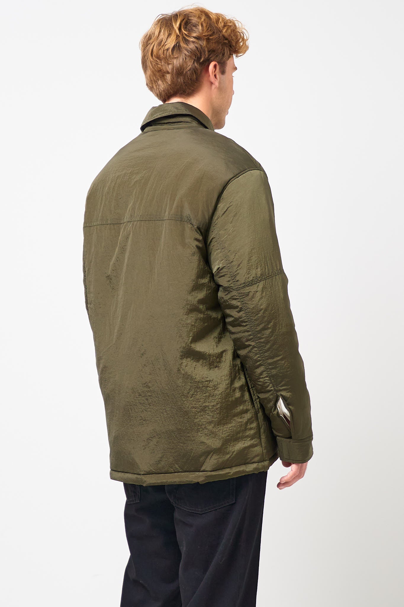 Padded Overshirt Military Green