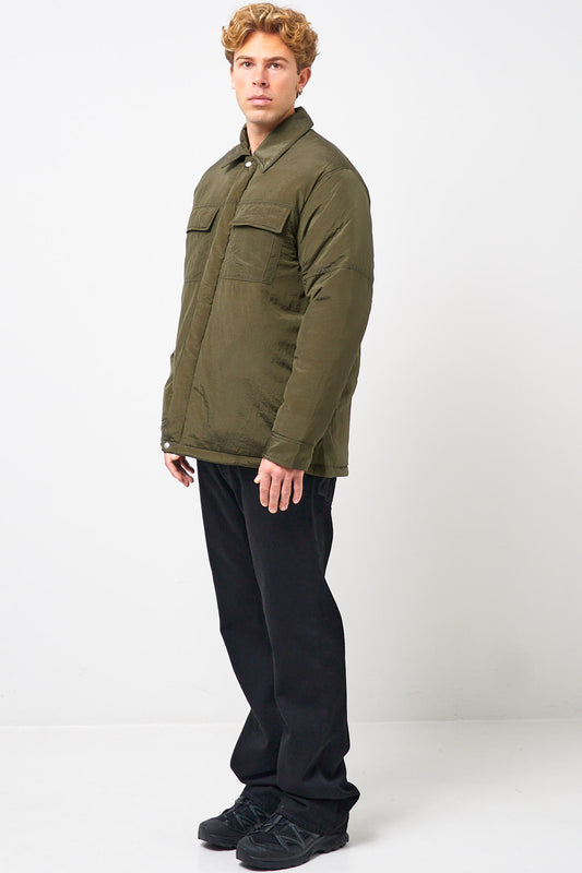 Padded Overshirt Military Green