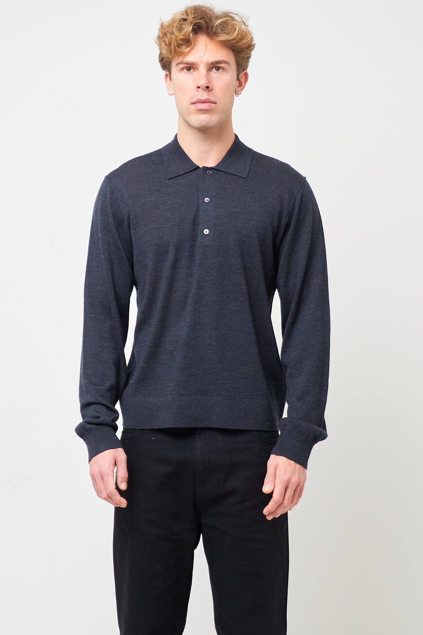 Polo Wool Charcoal