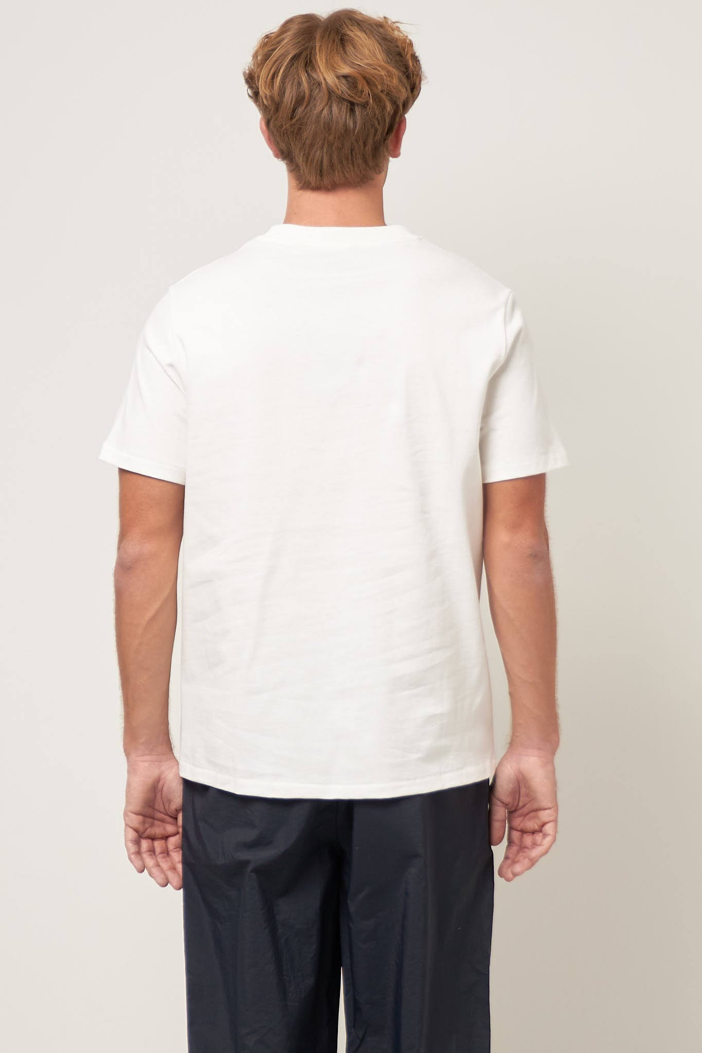 Print Label T-Shirt White