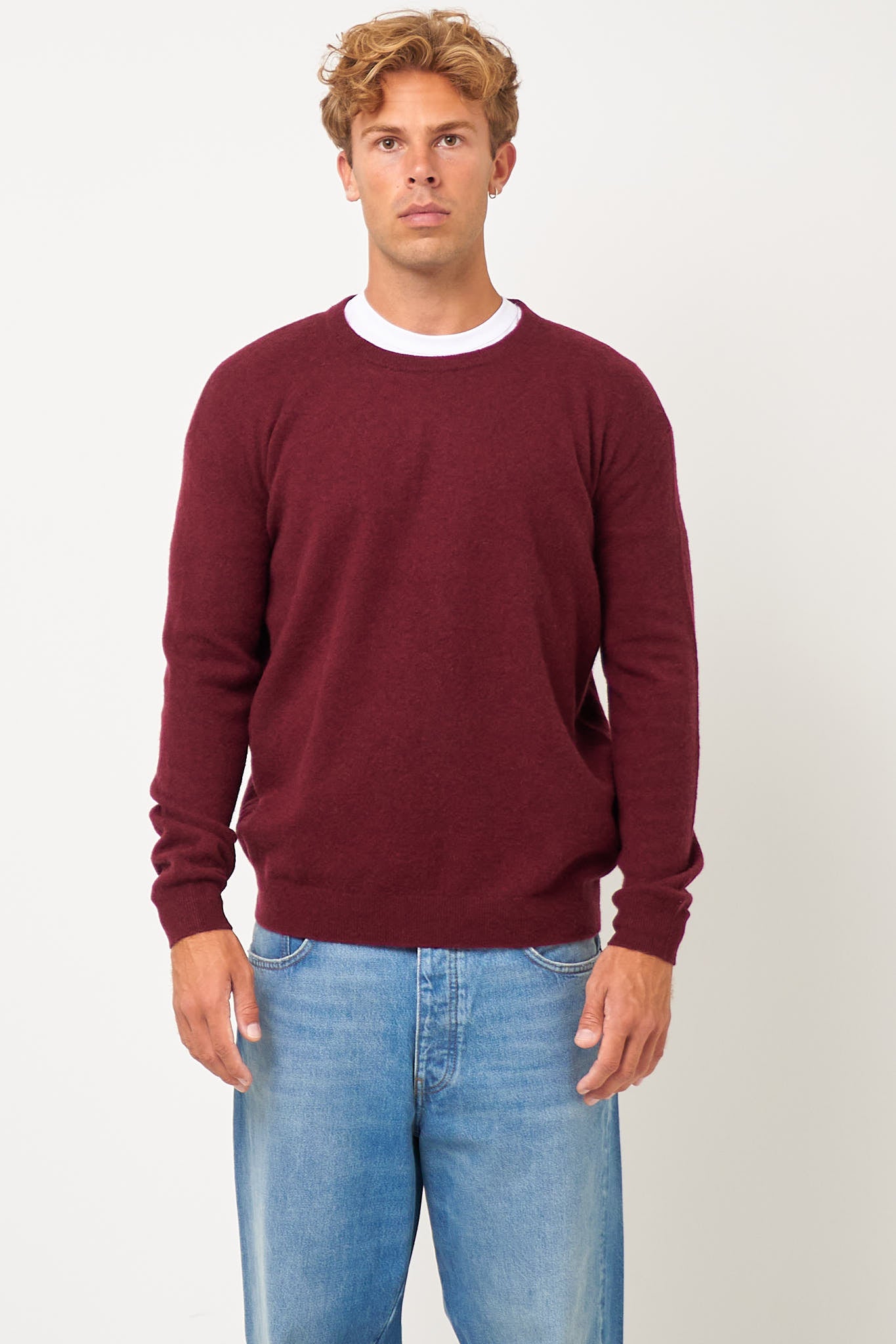 Raxow Sweater Grenat Melange