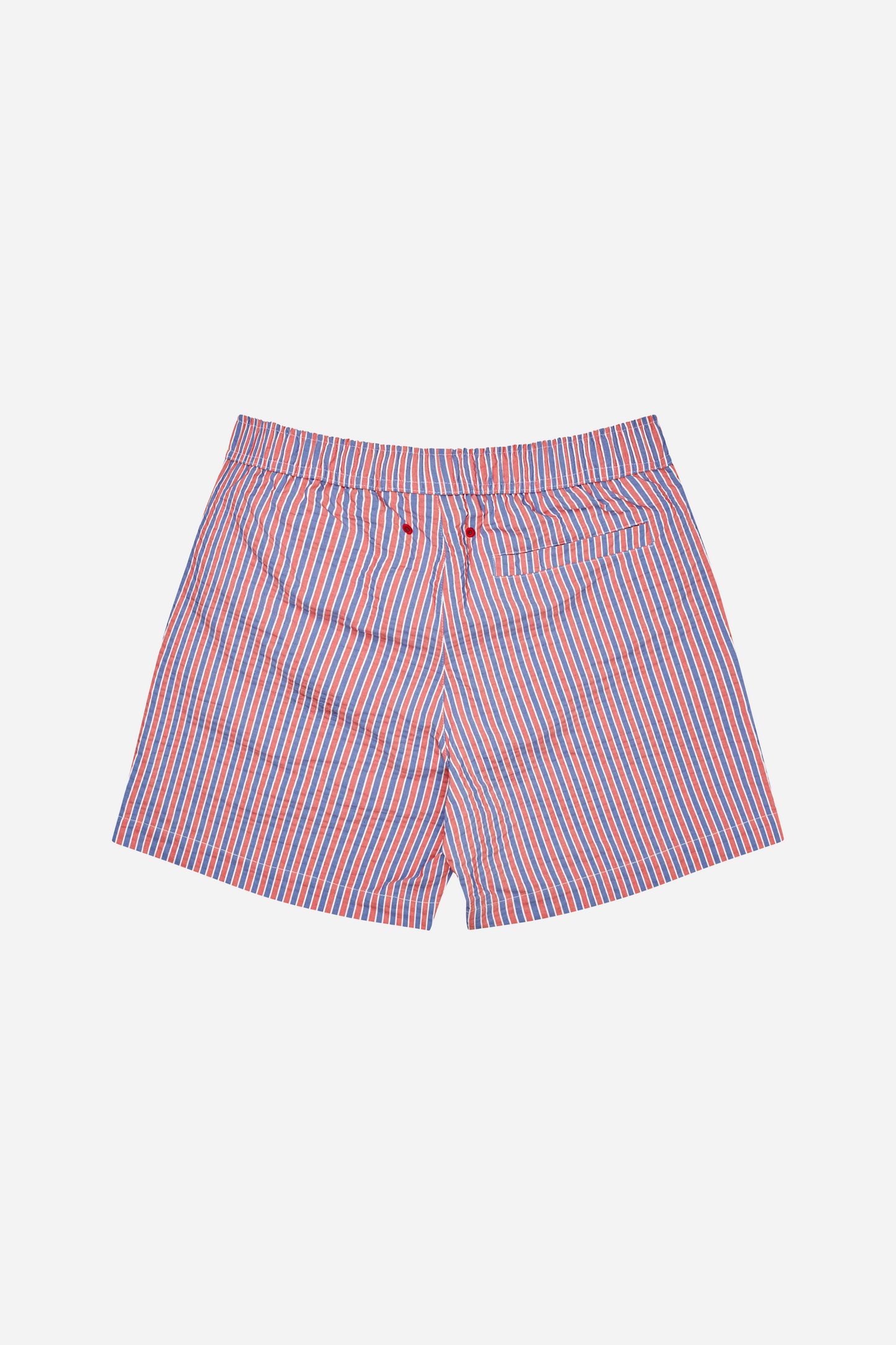 Red And Blue Swim Trunks